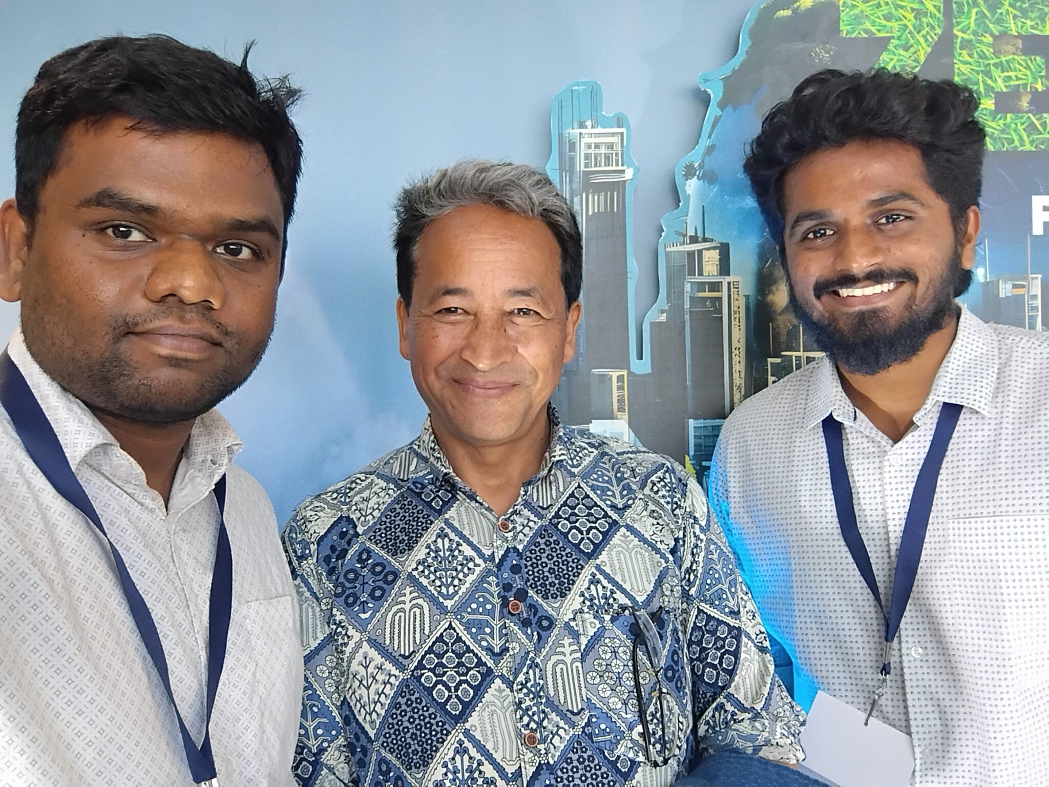 With Mr.Sonam Wangchuk